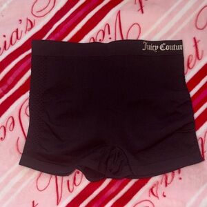 Juicy Couture Black Seamless Panties